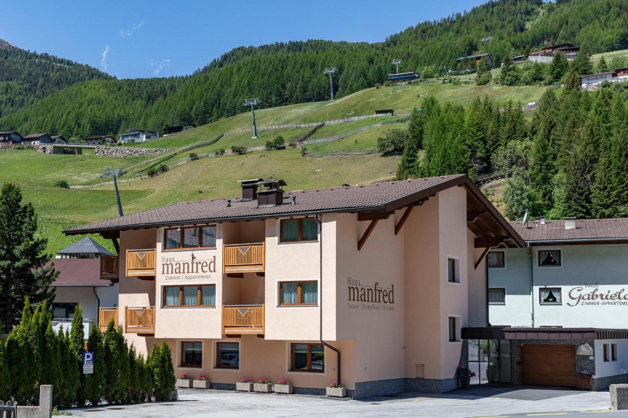 Hotel Haus Manfred Sölden Zewnętrze zdjęcie